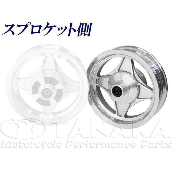 シャリー　3.5 j 4本ハブ用 前後セット 新品 ダックス DAX・シャリィ4本ハブ用アルミキャストチューブレスホイール