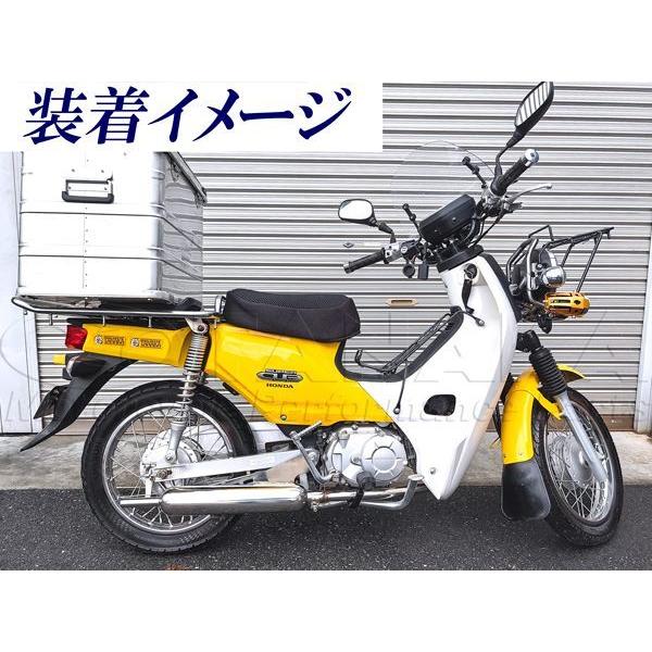 クロスカブ110(JA45/JA60)/カブ110（JA10）用 バレルマフラー [y1874