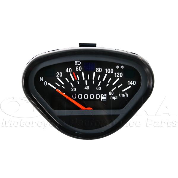 ダックス•シャリー用スピードメーター 80 km/h