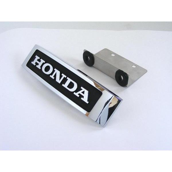 モンキー・ゴリラ用 HONDAフロントフォークエンブレム＆ステー 2型