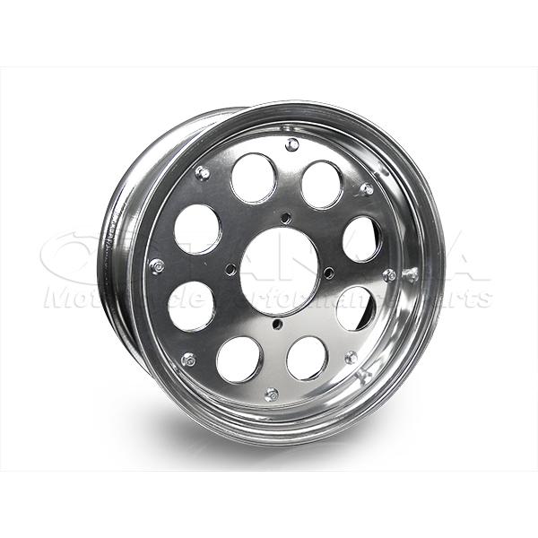 モンキーゴリラ用アルミホイール 10インチ2.75Jセット シルバー 1本