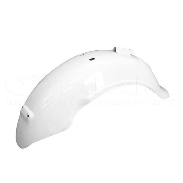 初期型ダックス・シャリータイプ スチール製 カブトリアフェンダー白