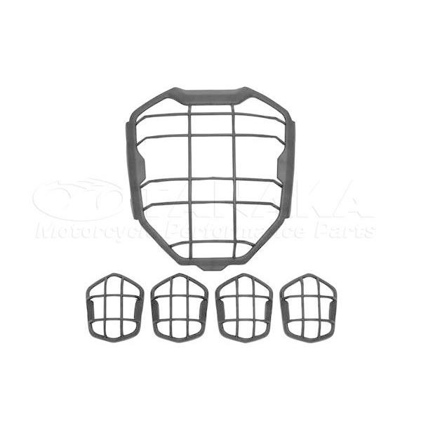 ズーマーX用 ヘッドライトカバー＆ウィンカーカバーセットY986 : 田中