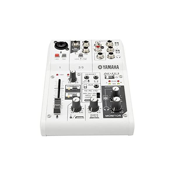 価格推移】 YAMAHA ヤマハ AG03 ウェブキャスティングミキサー 