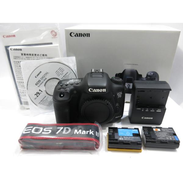 キヤノン Canon EOS 7D MarkII ボディー (ストラップ 取説 未 キヤノン Canon EOS 7D MarkII ボディー (ストラップ 取説 未