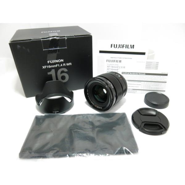 Fujifilm XF16mm F1.4 R WR レンズ　元箱　社外角形フード 新品)FUJIFILM (フジフイルム) 角型レンズフード LH-XF16（商品