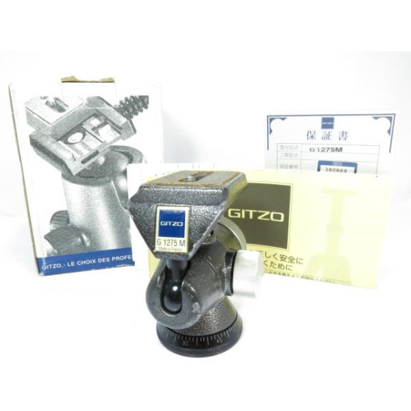 GITZO 【 堅牢・高精度・雲台 】 G1275 ジッツオ 自由雲台[管 GITZO 【 堅牢・高精度・雲台 】 G1275 ジッツオ 自由雲台[管