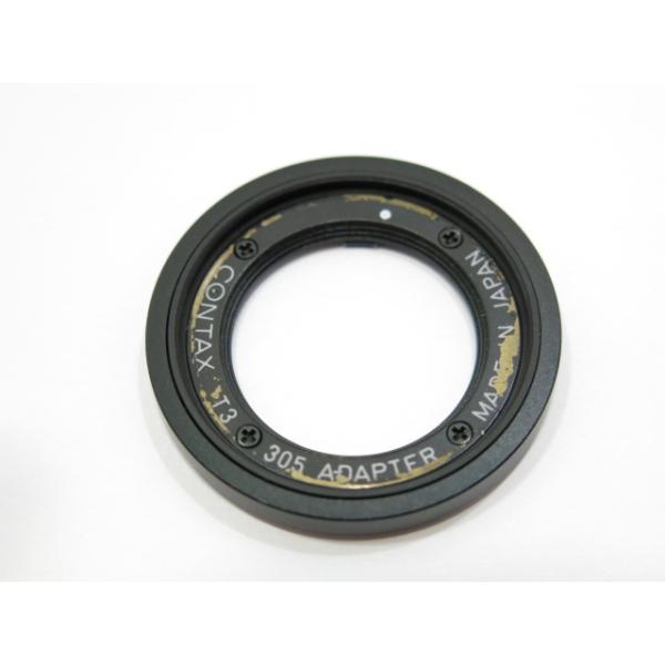 CONTAX コンタックス T3 30.5 ADAPTER ブラック CONTAX（コンタックス） CONTAX T3 30.5 ADAPTER ブラック アダプター