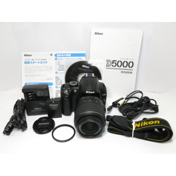 ニコン（Nikon） 【 美品 】Nikon D5000 AF-S DX 18-55mm F3.5-5.6G VR
