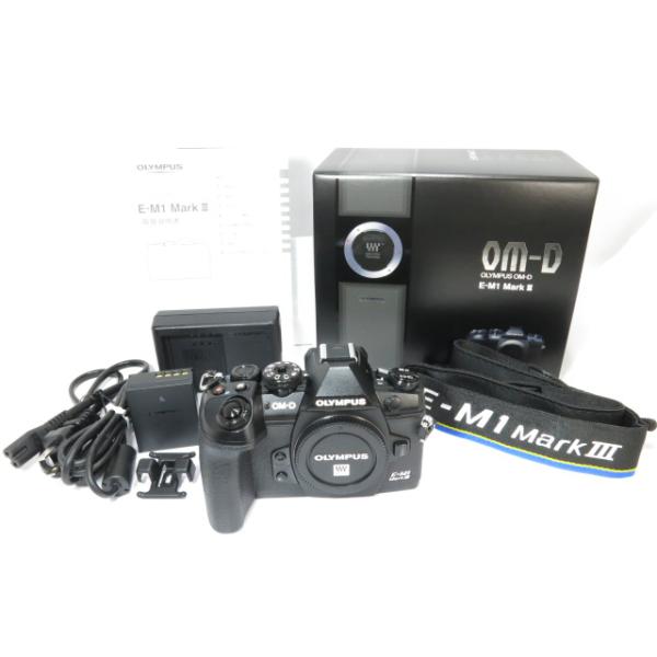 【美品】OLYMPUS OM-D E-M1 Mark III本体 元箱付属品あり Amazon.com : OM SYSTEM Olympus OM-D E-M1 Mark III Black Camera