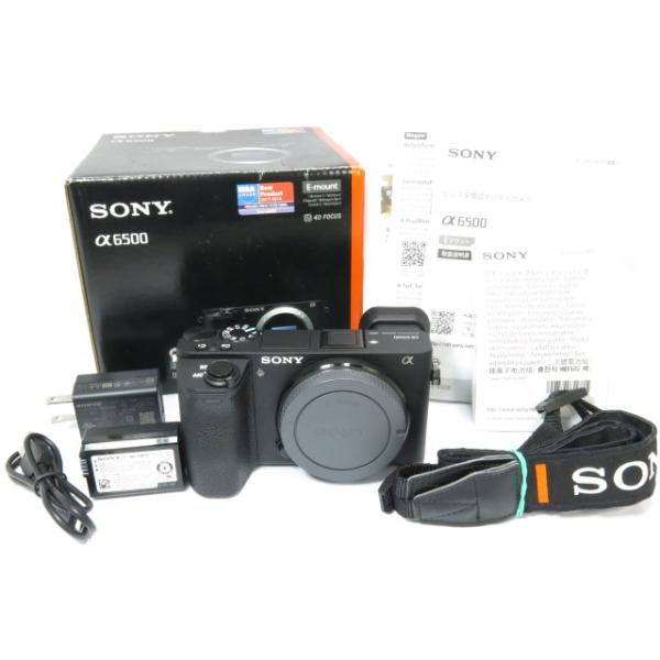 α（ソニー） 【 美品 2584ショット 】SONY α6500ボディー ILCE