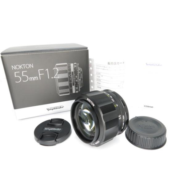 極美品 】Voigtlander NOKTON 55mm F1.2 SLIIs ニコンFマウント 元箱
