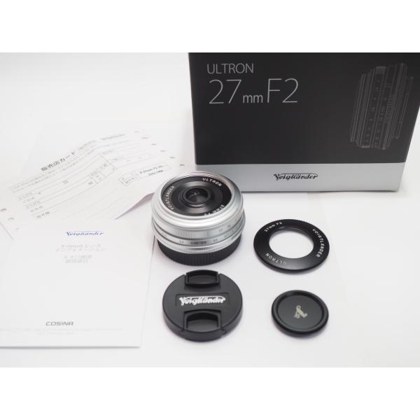 極上 ほぼ使用感ない 】Voigtlander ULTRON 27mm F2 X-mount FUJI X