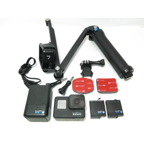 中古品 】GoPro HERO7 デュアルチャージャー 3-wayグリップ 中古品 】GoPro HERO7 デュアルチャージャー 3-wayグリップ