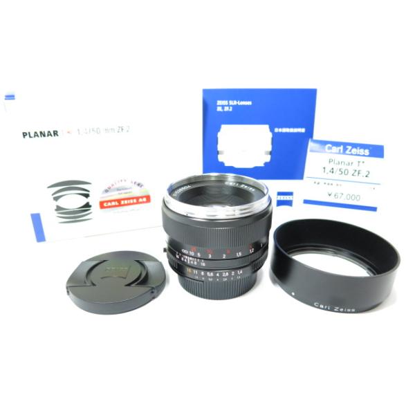 【中古】Carl Zeiss カールツァイス Planar 50mm f/1.4 ZF T* ニコン用 元箱付き 中古】Carl Zeiss カールツァイス Planar 50mm f/1.4 ZF T* ニコン用
