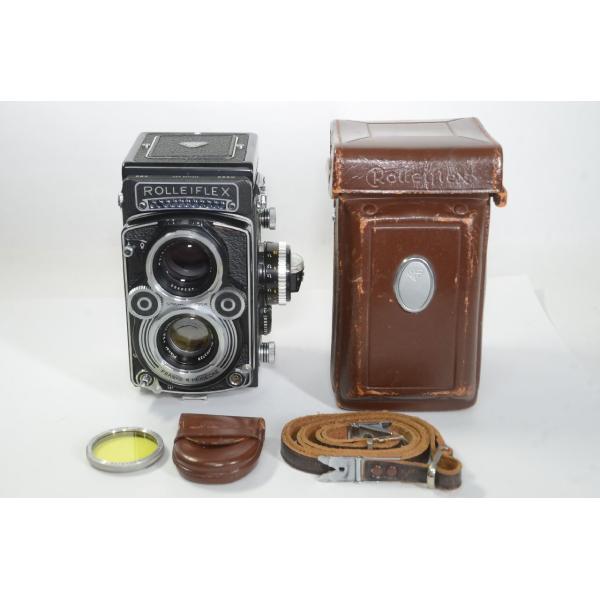 Rollei 【 美品 作動良好 メーターOK 】ROLLEFLEX Planar 3.5F 純正