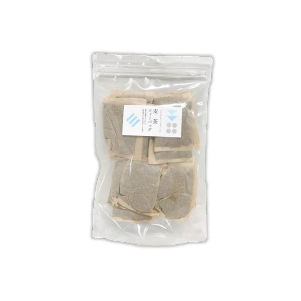 自然栽培 麦茶 10g×20袋　伝統的な砂釜焙煎　無農薬・無肥料　無添加　ノンカフェイン　ティーバッグタイプ　熱中症対策にも