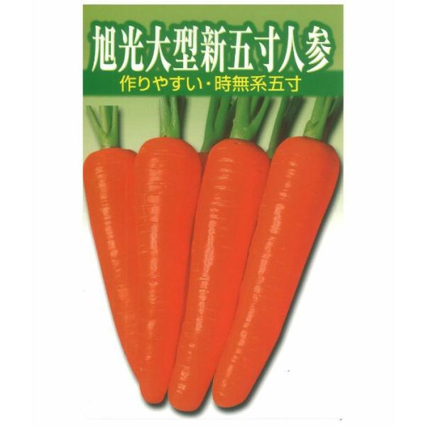 アサヒ農園 ニンジン にんじん 人参 旭光大型新五寸人参 1L : 種苗