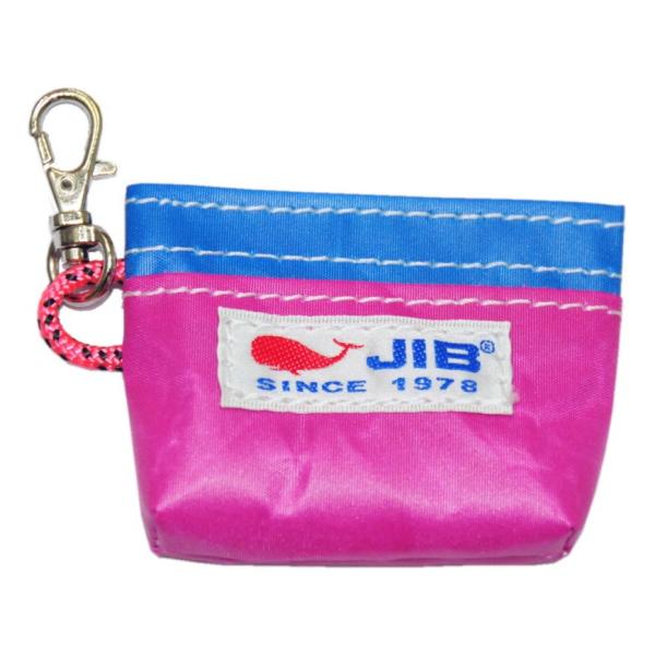 【閉店特価】JIB コインケース CC14　ピンク×ブルー