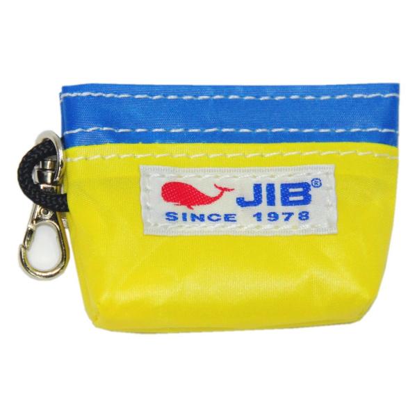【閉店特価】JIB コインケース CC14　イエロー×ブルー