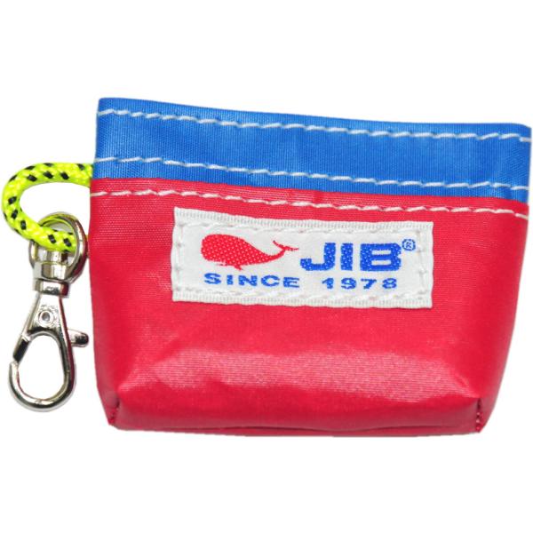 【閉店特価】JIB コインケース CC14　レッド×ブルー