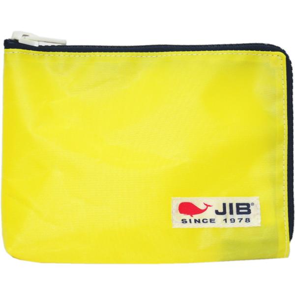 【閉店特価】JIB マイクロクラッチラージM　MCM38　イエロー×ネイビーファスナー／白タグ