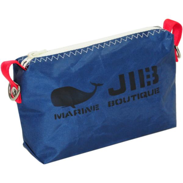 JIB（ジブ） PODSS53 JIB ドキュメントポーチSS ネイビー×ホワイト