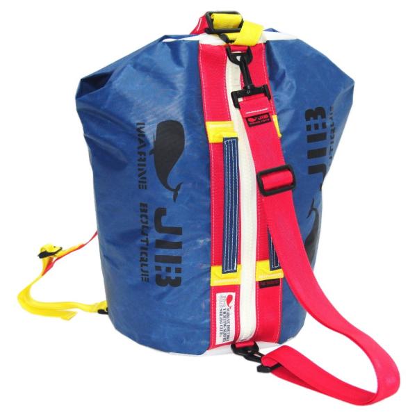 【閉店特価】JIB リュックバッグM　RBM188　ネイビー×レッド