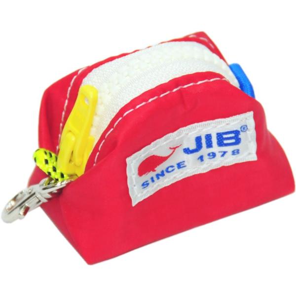 【閉店特価】JIB スピンナッツ　SC-SPN23　レッド×ホワイトファスナー (イエロー)