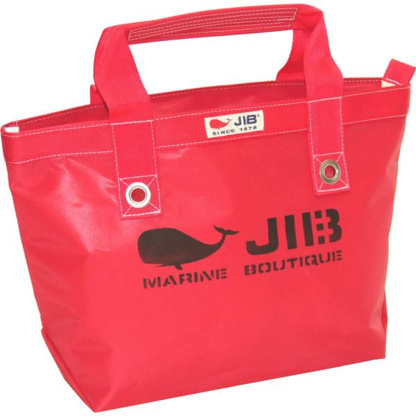 【閉店特価】JIB オープントートS（インナージップ）  レッド　TFS126