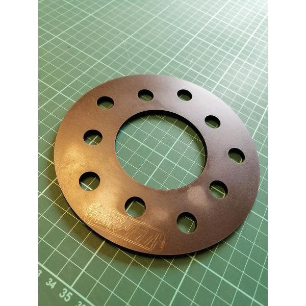 タニサンクラフト スチールホイール用スペーサー5穴3.2mm厚（1枚単位