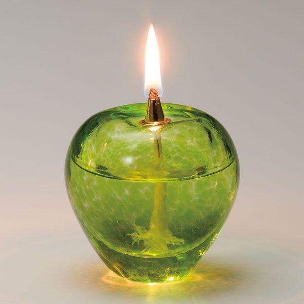 オイルランプ 青りんご 北洋硝子 津軽びいどろ 1497 F あおもり探検市場 通販 Yahoo ショッピング