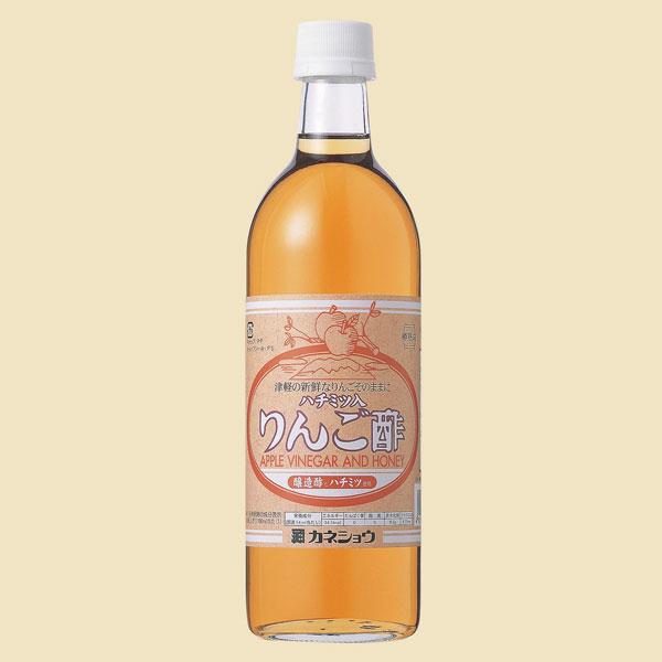 カネショウ 青森の味！フルーツビネガー ハチミツ入りんご酢（樽熟成） 500ml×1本 メーカー在庫品