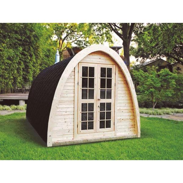 ログハウス サウナ小屋キット エスポ(ポッドタイプ) : ビック ログハウス サウナ小屋キット エスポ(ポッドタイプ) : ビック