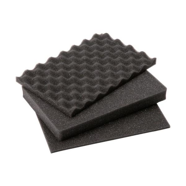 メーカー：タカチ電機工業   品番：MISP3528   15mm ごとに切目の付いたポリウレタン製スポンジフォームセットです。