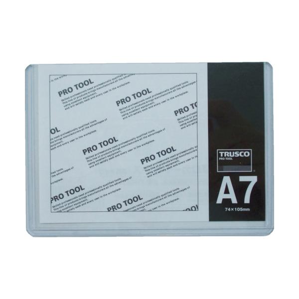 ＴＲＵＳＣＯ　厚口カードケース　Ａ７　ＴＨＣＣＨ−Ａ７　１枚（直送）