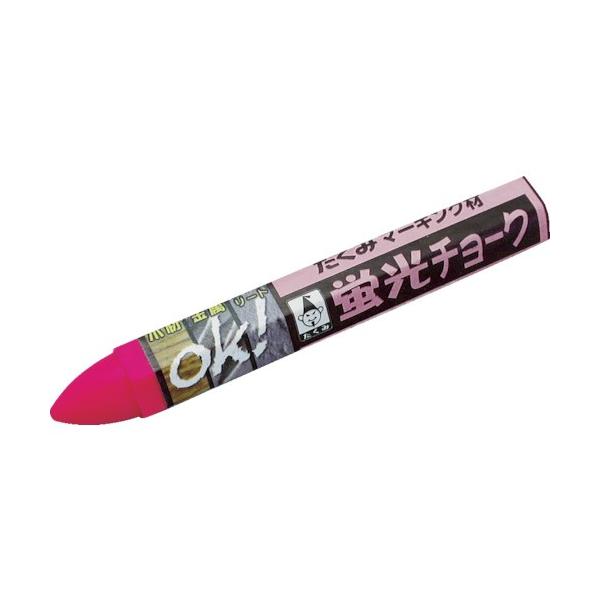 メーカー：たくみ　品番：6404　蛍光色チョークです。