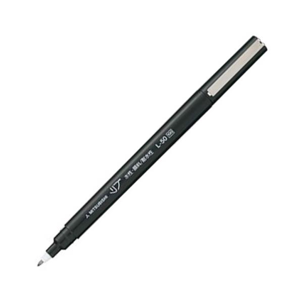 三菱鉛筆 水性サインペン リブ極細 0．5mm 黒 L50．24 1本
