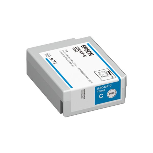 エプソン（EPSON） インクカートリッジ シアン SJIC43P−C 1