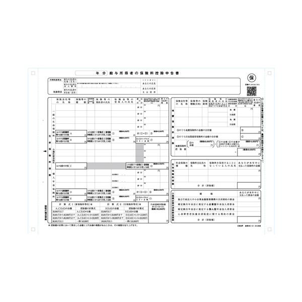 メーカー：日本法令　 品番：ゲンセンMC-12-100-R06  年末調整関連帳票、スマイルシリーズ対応。　　