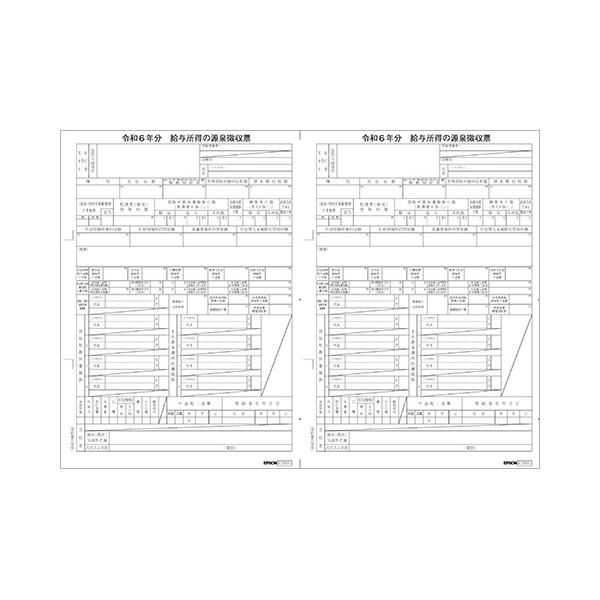 メーカー：エプソン 　品番：AC25R06S-2   令和6年源泉徴収票　　