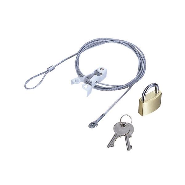 メーカー：エレコム   品番：ESL-5   液晶ディスプレイを盗難から守ります！