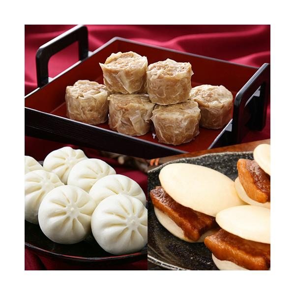 メーカー：ふくみ屋　 品番：IS0015  長崎で生まれた芳醇「伝統の味」。角煮卓袱まんじゅう、長崎焼売、長崎ぶたまんの詰め合わせです。　　＜イメージ＞＜パッケージ＞