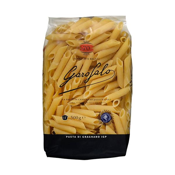 メーカー：明治屋　品番：315961　人気ブランドガロファロのパスタ！表面の筋にしっかりソースがからむので濃厚なソースと相性抜群。手軽に使えるのがうれしいショートパスタ