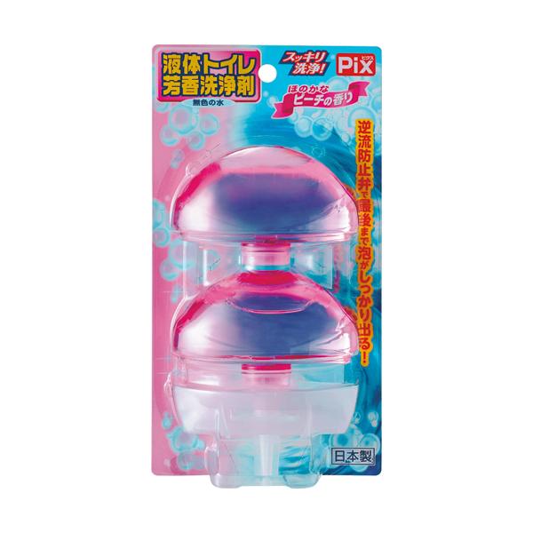 メーカー：ライオンケミカル   品番：226340   逆流防止弁で洗浄液が最後まで便器をしっかり洗浄。