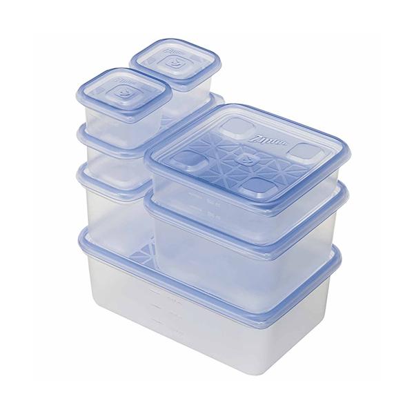 他サイト： 旭化成ホームプロダクツ　ジップロックコンテナー　バラエティアソート　１パック（７個）の商品画像