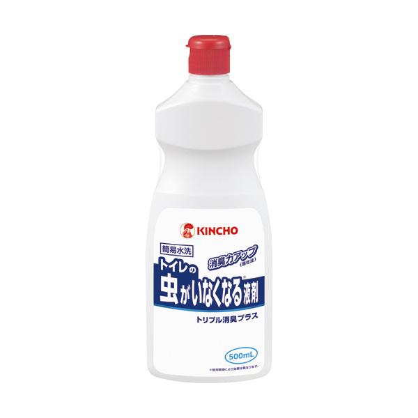 大日本除蟲菊　ＫＩＮＣＨＯ　トイレの虫がいなくなる液剤　トリプル消臭プラス　５００ｍｌ　１本