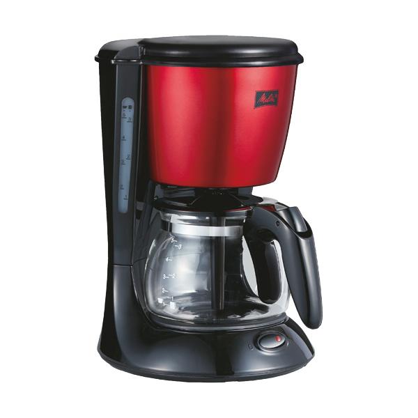 メーカー：メリタ   品番：SCG58-5-R   メリタ式1つ穴抽出でコーヒー本来の味とアロマを最大限に引き出す。