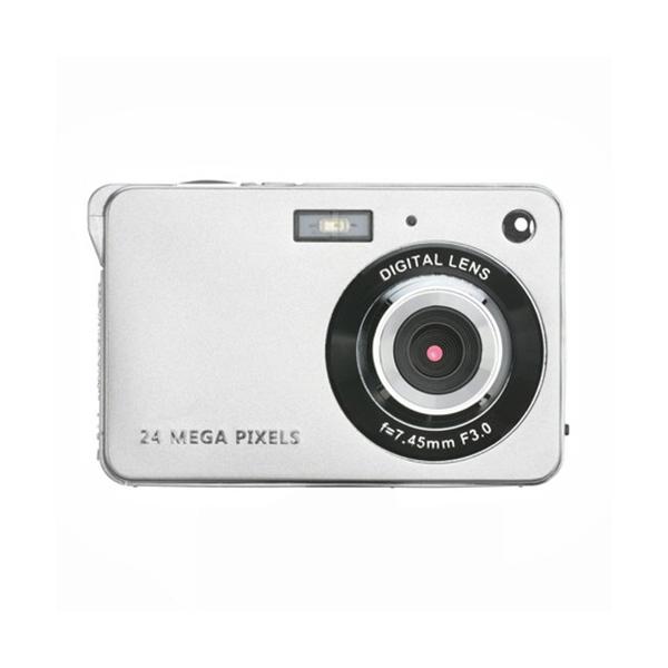 メーカー：アサガオ　 品番：ASCD3-S  8倍デジタルズーム コンパクトデジタルカメラ。　　＜左側面＞＜右側面＞＜天面＞