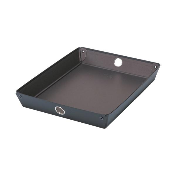スタッキングトレー　Ａ４　黒　Ａ−３４０−２４　１個（お取寄せ品)